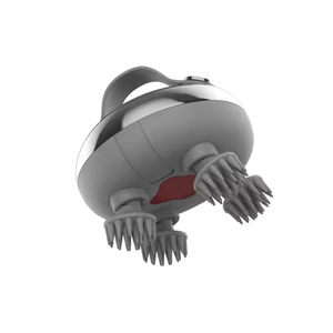 2025 la <span class=keywords><strong>Popular</strong></span> máquina de masaje de cabeza Spa masajeador de cuero cabelludo de silicona herramienta cabeza Spa masajeador de cabeza eléctrico y luz roja - Product Image 2