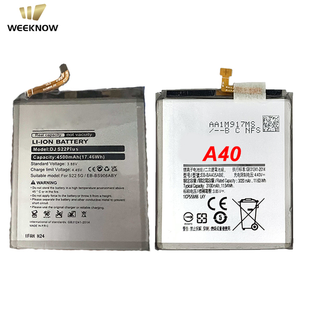 Mobile Phone Battery for Samsung Galaxy A40 A405 EB-BA405ABE High Quality Built-in Battery