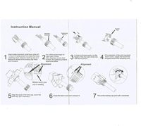 Cat8 Keystone Jack, Cat8 RJ45 alat STP tipe tanpa paduan seng modul berpelindung Keystone Jack cat8