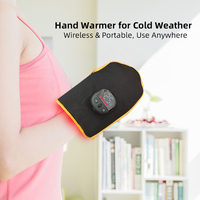 Masseur thermique pour les mains à lumière rouge rechargeable, appareil de thérapie par compresse chaude pour les mains, améliore la circulation sanguine