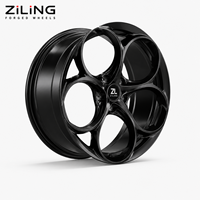 Rines Monobloque ZL Premium Nuevos para Toda la Gama de Modelos Audi de 18-23 Pulgadas, Aleación de Aluminio Forjado, Cóncavos Profundos