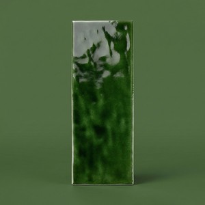 Piastrella Verde Goa 7,5 X 20 Cm Lucida con Bordi Irregolari - Product Image 1