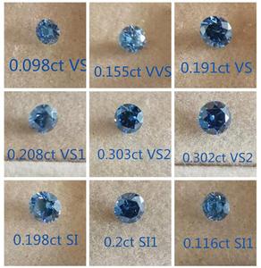 Diamante Azul HPHT, Diamante en Bruto HPHT con Dopado de Boro - Product Image 6