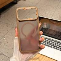 Étui de téléphone mat innovant pour iPhone 18Pro 17, 16, 15, 14, 13, 12, 11Pro Plus, étui de téléphone anti-chute