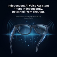 Nouvelles Lunettes Intelligentes Transfrontalières Haut de Gamme avec Caméra 13MP, Stabilisation Six Axes, Commande Vocale et Tactile, et Recharge Magnétique