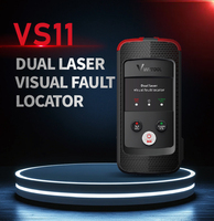VINTOOL VS11-V20 20mW Red Laser Green Laser Optical Fiber Visual Fault Locator Tool for Network Fiber Optic Equipment