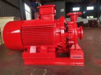 Pompe à incendie horizontale monophasée pour bâtiments commerciaux, ensemble de pompe à moteur électrique, pompe pour système d'extinction d'incendie