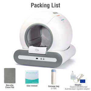 Caja de Arena Inteligente <span class=keywords><strong>para</strong></span> Gatos, Autolimpiable, Fácil de Limpiar, Caja de Arena Inteligente sin Necesidad de Recoger, en Oferta - Product Image 3