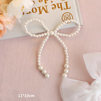 Chaîne de perles carrées rouges et blanches en plastique, style européen, finition mate, pour décoration de table de gâteaux et desserts, idéale pour la Saint-Valentin