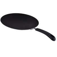 Wajan Crepe Pancake Aluminium Besar Anti Lengket, Wajan Pie Crepe Bulat Anti Lengket, Wajan Penggorengan Pipih