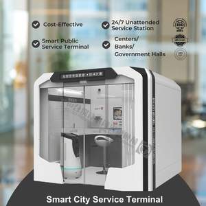 Terminal libre-<span class=keywords><strong>service</strong></span> intelligent 24/7 Le kiosque gouvernemental approuvé par l'IA pour les services fiscaux de sécurité sociale prend en charge le SDK de paiement sans espèces - Product Image 2