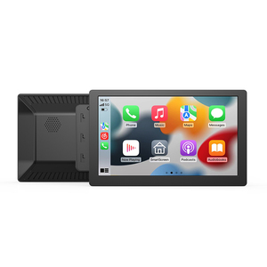 Xách tay 9 inch HD màn hình cảm ứng Car GPS Navigator Carplay Android phổ Auto DVD Player đài phát thanh Bảng điều khiển vị trí BT WIFI - Product Image 1