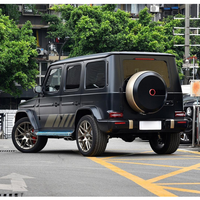 Kit carrosserie large pour G-Class W463, nouvelle mise à niveau vers W464 W465 AMG G63, calandre de capot moteur, pare-chocs avant/arrière, protection anti-éclaboussures