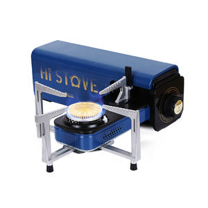 Cassette Réchaud Camping En Plein Air Pliant Portable <span class=keywords><strong>Gaz</strong></span> Butane Réchaud <span class=keywords><strong>Gaz</strong></span> <span class=keywords><strong>Fondue</strong></span> Grill Coupe-Vent - Product Image 1