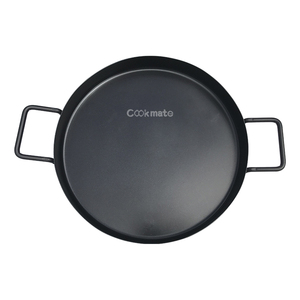 Poêle ronde à 3 pieds amovibles pour barbecue extérieur, cuisson au bois, double face, en <span class=keywords><strong>fonte</strong></span> avec revêtement céramique, ustensile de cuisine - Product Image 4