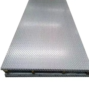 Ss Iron 4mm 8mm 10mm Stainless Steel Checkered Diamond Plate