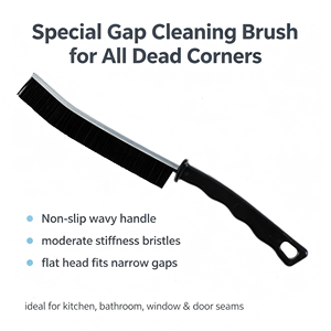 <span class=keywords><strong>Brosse</strong></span> de nettoyage Pure Clean 3 pièces à poils en nylon, manche en plastique, poils rigides, <span class=keywords><strong>pour</strong></span> <span class=keywords><strong>carrelage</strong></span>, coins, sols, cuisine - Product Image 2