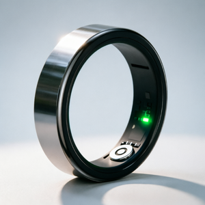 Anillo Inteligente de Acero 2026 con Control por Aplicación, Monitor de Sueño, Frecuencia Cardíaca, SpO2, Resistente al Agua IP68, Carga Magnética - Product Image 6