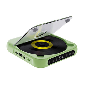 Reproductor de CD, DVD y VCD Portátil con Conector para Auriculares de 3.5mm, Ranura USB y Pantalla Digital para Viajes - Product Image 1