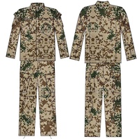 KMS Camo Ensemble de vêtements tactiques de plein air personnalisés Homme Formation Rip-stop Camouflage allemand ACU Uniforme tactique