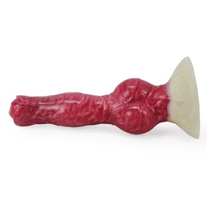 Dildo de Animal Fantástico con Nudo de Perro/Lobo, Juguete Sexual para Adultos, Plug Anal de 8.2'' con Fuerte Ventosa para Principiantes - Product Image 5