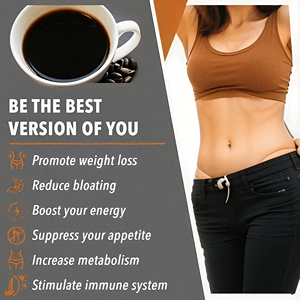 Café Adelgazante de Etiqueta Privada, Potente Bloqueador de Carbohidratos, Quemador de Grasa, Supresor del Apetito, Aumenta la Energía, el Metabolismo y la Pérdida de Peso - Product Image 3