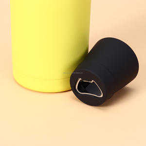 Double <b>Wall</b> Vacuum Insulated Can Cooler Insulator Stainless Steel Beer Can Bottle Holder - Product Image 4