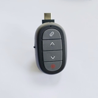 Pointeur laser sans fil 2,4 G noir 2024, modèle bague, avec batterie rechargeable USB-C pour réunions et enseignement