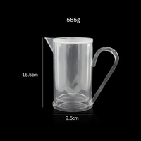 Accessoire de spectacle de magie professionnel : Tasse à lait magique en plastique avec tours de nettoyage pour spectacles de magie de rue et de close-up