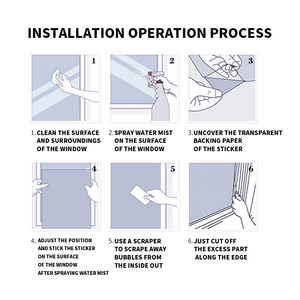 Tùy Chỉnh Tĩnh Cling Giáng Sinh Vinyl Sticker In Cửa Sổ Decal UV Dán Kính Tùy Chỉnh Anime Đồ Họa - Product Image 5