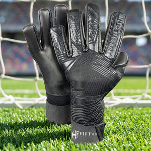 Hot Sale Goalkeeper <b>Gloves</b> Professional Protect <b>Latex</b> <b>Gloves</b> Football Soccer Goalkeeper <b>Gloves</b> Flat palm - Product Image 4
