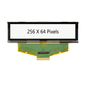 2,8-дюймовый OLED-дисплей 256x64 пикселей, бело-сине-желтый, маленький OLED-экран, 30-контактный, SSD1322U, 3-/4-проводной SPI I2C, PMOLED-панель - Product Image 1