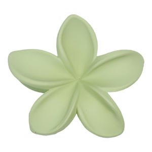 Élégante pince à cheveux en plastique Bauhinia, couleur unie mate, pince à cheveux en forme de fleur pour femmes et filles, pour fêtes et mariages - Product Image 6