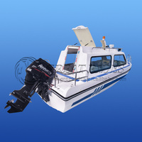 Fabricants de Bateaux Vente en Gros 19.6ft/6m Fibre de Verre Bateau de Fête Luxe Hard Top Bateau Cabine Maison Cruiser