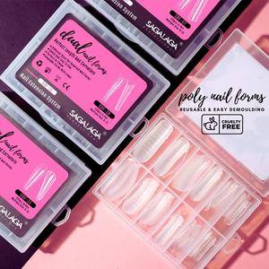 120Pcs kép Nail hình thức UV Gel Nail khuôn Mở rộng hình thức gel hình thức cho Acrylic móng tay biểu tượng tùy chỉnh - Product Image 3