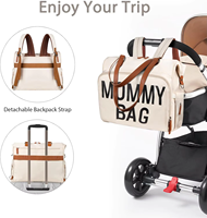 Sac de voyage multifonctionnel avec logo personnalisé, sangle de sac à dos amovible, tissu imperméable, plusieurs poches, OEM ODM