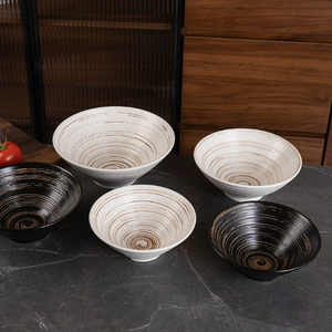 Tazón de Cerámica Europea de Alta Calidad para Fideos Lamian, Pintado a Mano, Ecológico, con Certificación BSCI LFGB - Product Image 2