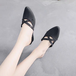 <span class=keywords><strong>Ciabatte</strong></span> da donna invernali in pelliccia sintetica per la casa calde Flat femminili scivoli in nero rosa Beige grigio per l'estate e l'autunno all'aperto - Product Image 6