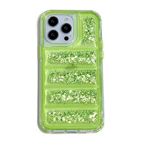 Accesorios de teléfono móvil de lujo para <span class=keywords><strong>Oppo</strong></span> <span class=keywords><strong>A77</strong></span> 4G fundas para celular Down Wear Coat Soft TPU Glitter Epoxy fundas de teléfono móvil - Product Image 6