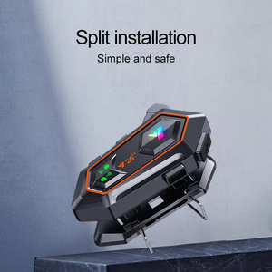 Bán Hot Y20-2X Mũ bảo hiểm intercom cho xe máy với dung lượng pin lớn hỗ trợ 2-người độ nét cao intercom - Product Image 3