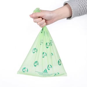 Sacs à déjections canines biodégradables écologiques, lot de 16 rouleaux, personnalisables, sacs à déchets compostables en plastique, parfum fruité, style coupé 1 - Product Image 5