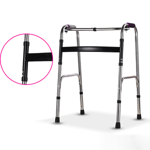 Xe tập đi bằng thép không gỉ, có thể điều chỉnh chiều cao, gấp gọn được, hỗ trợ phục hồi chức năng, dành cho người già, cung cấp bởi nhà máy - Product Image 2