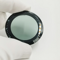 Verre trempé personnalisé pour montre connectée, aluminosilicate 9H, anti-rayures, antichoc, bord poli diamant 2.5D, usage industriel extérieur