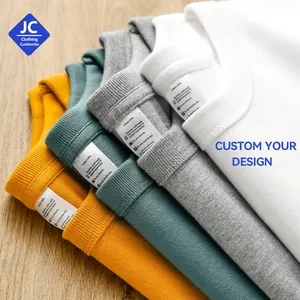 High Quality Wholesale Customize 100% Cotton T-shirts For Men Heavyweight Oversized Blank Tshirt Custom Men's T Shirt