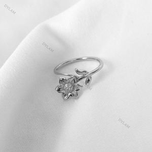 Dylam 925 Sterling <b>Silver</b> <b>Rings</b> Handmade <b>Ring</b> Size Women <b>Set</b> Adjustable With Stone Wedding Couple <b>Ring</b> - Product Image 3