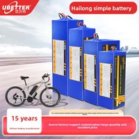 Batterie au lithium pour vélo de montagne électrique 36V 10Ah, cellules tri-éléments 18650, batterie cylindrique rechargeable de grande capacité
