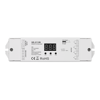 Décodeur à courant constant DMX512/RDM DC-DC écran OLED Gradation de contrôle intelligent à 4 canaux