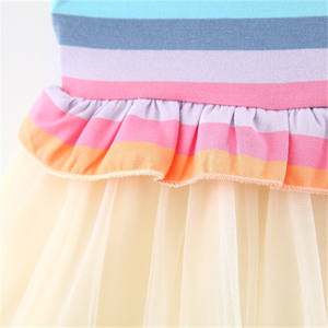 Nuevo Diseño de Vestido Arcoíris de Alta Calidad para Niñas con Diferentes Tipos de Materiales, Hecho en China - Product Image 3