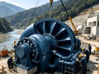 Generator Energi Bebas 150KW-2MV Turbin Pelton Hidro Sistem Roda Gila Baja untuk 50kw