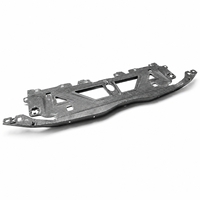 Panneau moulé en fibre de carbone brillant sur mesure OEM avec découpes de précision et trous de fixation pour couverture de panneau automobile